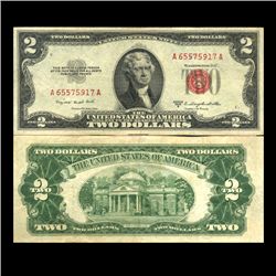 1953B $2 US Note Crisp Circulated (CUR-06033)