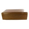 Image 2 : Inlaid Burl Box Handmade Rare Afzelia Wood (DEC-132)