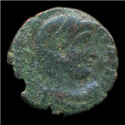 300AD Roman Bronze Coin Higher Grade (COI-9470)