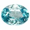 Image 1 : .45ct Splendid Oval Blue Zircon Natural Unheated (GMR-1032)