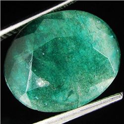 11.71cr Oval Cut Colombian Emerald (GEM-8946A)