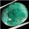 Image 1 : 11.71cr Oval Cut Colombian Emerald (GEM-8946A)