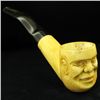 Image 1 : Tibet Handcarved Bone Pipe (ANT-1917)