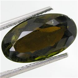 6.35ct Green Chrome Tourmaline Oval (GEM-31132)