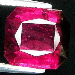 5.19ct Emerald Cut Watermelon Tourmaline (GEM-33525)