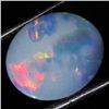 Image 1 : 3.51ct Australian Black Opal Doublet Full Fire (GEM-36078)