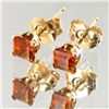 Image 2 : 1.15twc Citrine 10k Gold Earrings (JEW-2912)