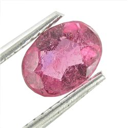 1ct Oval Neon Pink Paraiba Tourmaline (GEM-25957)