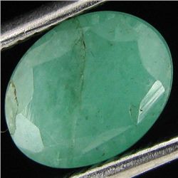 1.22ct Colombian Emerald Oval (GEM-29634E)