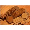 Image 1 : Lot of 50 Wheatback Pennies