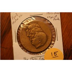 Ford Motor Co. 1903-1953 Token