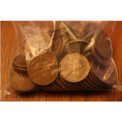 Lot of 50 Wheatback Pennies
