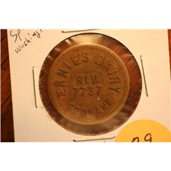 Spokane Washington Dairy Token