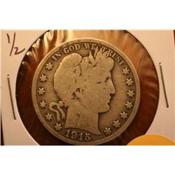 1915-S Barber Half