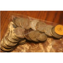 Lot of 20 Older Nickels Mixed Buffalo & Jefferson