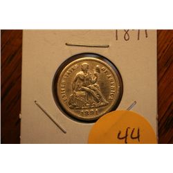 1891 Seated Dime
