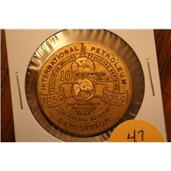 1859-1959 International Petroleum Expo Token