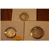 Image 1 : Lot of 3 Mercury Dime