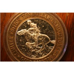 Casino Token "Elko Nevada" 1/2 oz Silver
