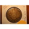 Image 1 : 1938G Nazi Third Reich 5 Mark "Silver"