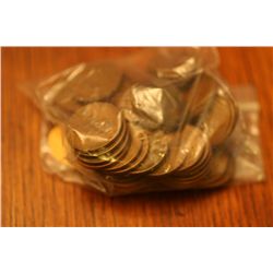 Lot of 50 Wheatback Pennies