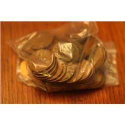 Lot of 50 Wheatback Pennies