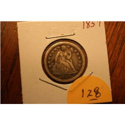 1957 Seated Dime