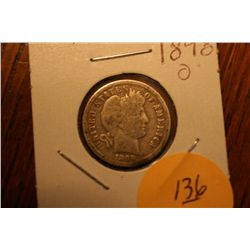 1898-O Barber Dime