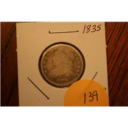1835 Bust Dime