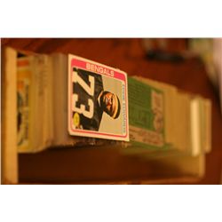 Approximately 1000 Football Cards