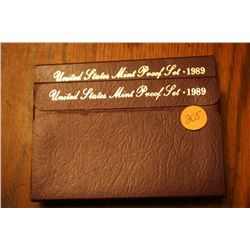 1988 and 1989 Proof Set