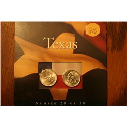 2 Texas Quarters