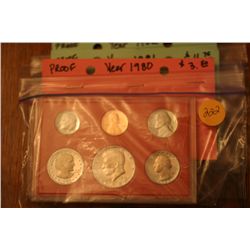 1980, 1981, 1982 Proof Sets