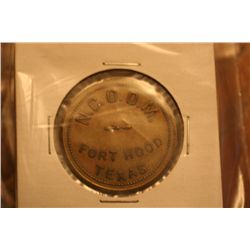 (5) N.C.O.O. M. Ft. Hood Texas Tokens