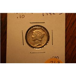 1942-O Mercury Dime