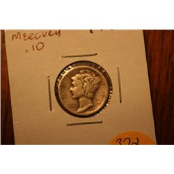 1942-S Mercury Dime