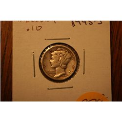 1945-S Mercury Dime