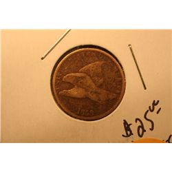 1858 Flying Cent