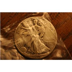 1945 Seated Half