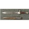 Image 2 : PRE-WWII GERMAN MAUSER BAYONET-WOOD GRIPS-SERIAL #