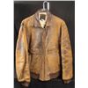 Image 1 : WWII G2 AAF BOMBER FLIGHT JACKET-BROWN LEATHER-SIZE -42