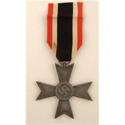 NAZI WAR MERIT CROSS NO SWORDS (CIVILIAN) WITH RIBBON