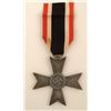 Image 1 : NAZI WAR MERIT CROSS NO SWORDS (CIVILIAN) WITH RIBBON