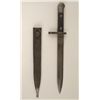 Image 1 : RARE WWII GERMAN/TURKISH "AS FA" MAUSER RIFLE BAYONET
