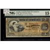 Image 1 : The Canadian Bank of Commerce 1901 $5 #384869 CH-75-14-06 PMG F15.