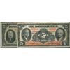 Image 1 : The Dominion Bank of Canada 1935 $5 CH-220-26-02 #303084 VF & The imperial Bank 1934 $5 375-22-04 #H