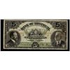 Image 1 : The Bank of Montreal, 1914 $5 CH#505-54-04 #1111771. Nice Fine example.