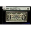 Image 1 : The Bank of Montreal 1935 $20 #041807 CH-505-60-06 PMG VF35.