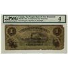 Image 1 : The Peoples Bank of New Brunswick 1885 $1 5277 CH-585-14-02 PMG G4.