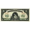 Image 1 : 1917 $1 DC-23a #752487-E. CCCS UNC63. Bright attractive issue. Crisp and clean.